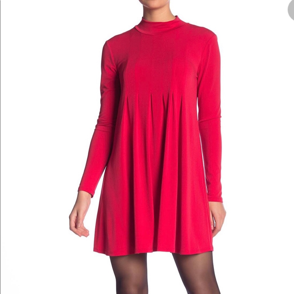 BCBGeneration Long Sleeve A-line Dress